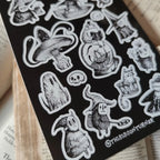 Stickerbogen - Tiny Fragments
