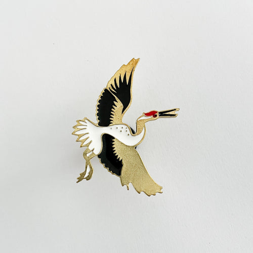 Pin - Kranich