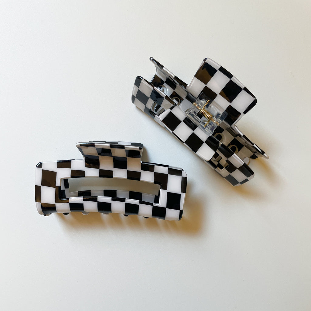 Haarspange - Checkerboard