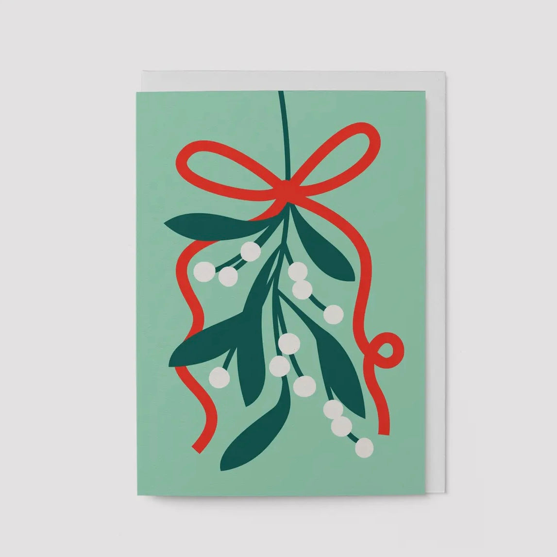 Grußkarte - Mistelzweig