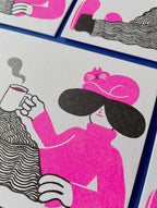 Grußkarte - Tea Time