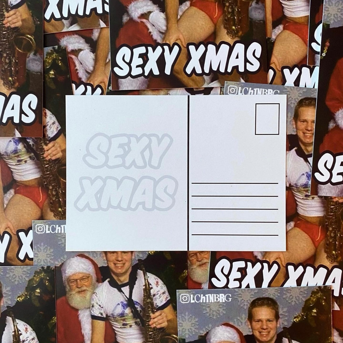Postkarte - Sexy Xmas