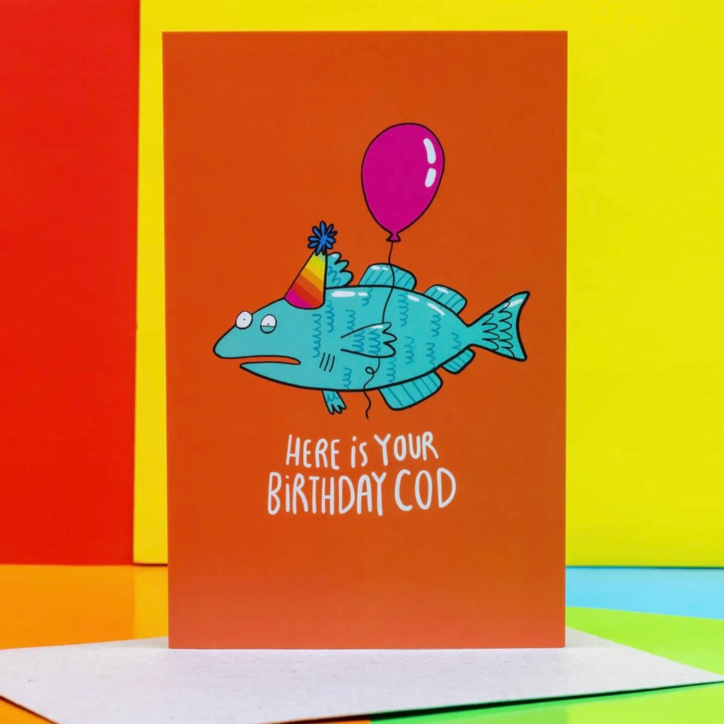 Grußkarte - Birthday Cod
