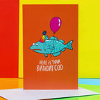 Grußkarte - Birthday Cod