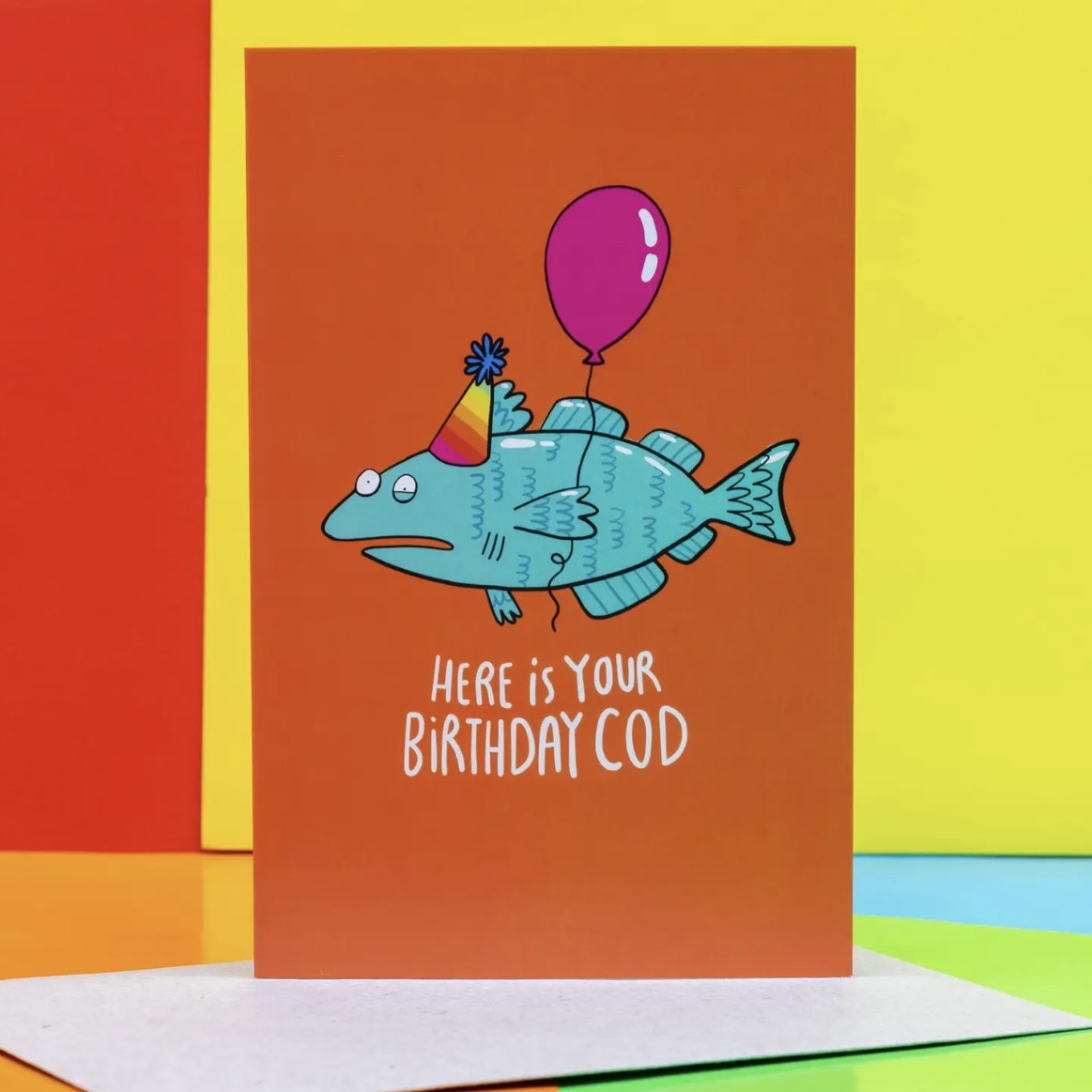 Grußkarte - Birthday Cod