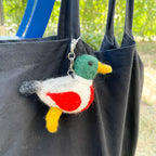 Schlüsselanhänger aus Filz - Ente