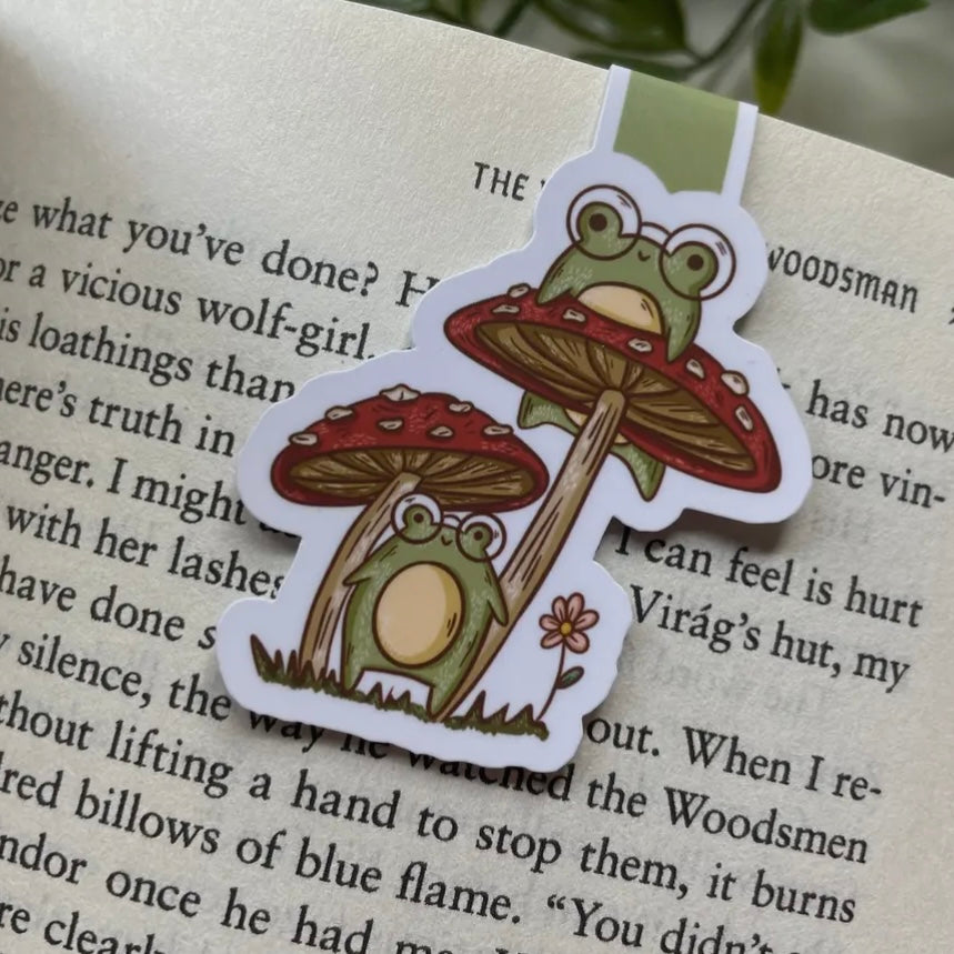Magnetisches Lesezeichen - Frösche