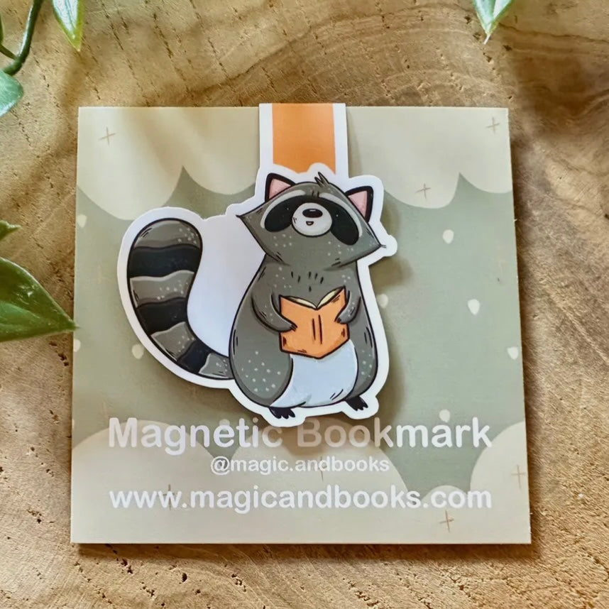 Magnetisches Lesezeichen - Waschbär