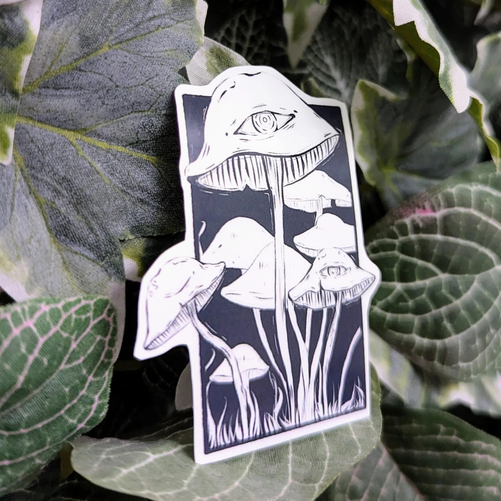 Sticker - Creepy Mushrooms