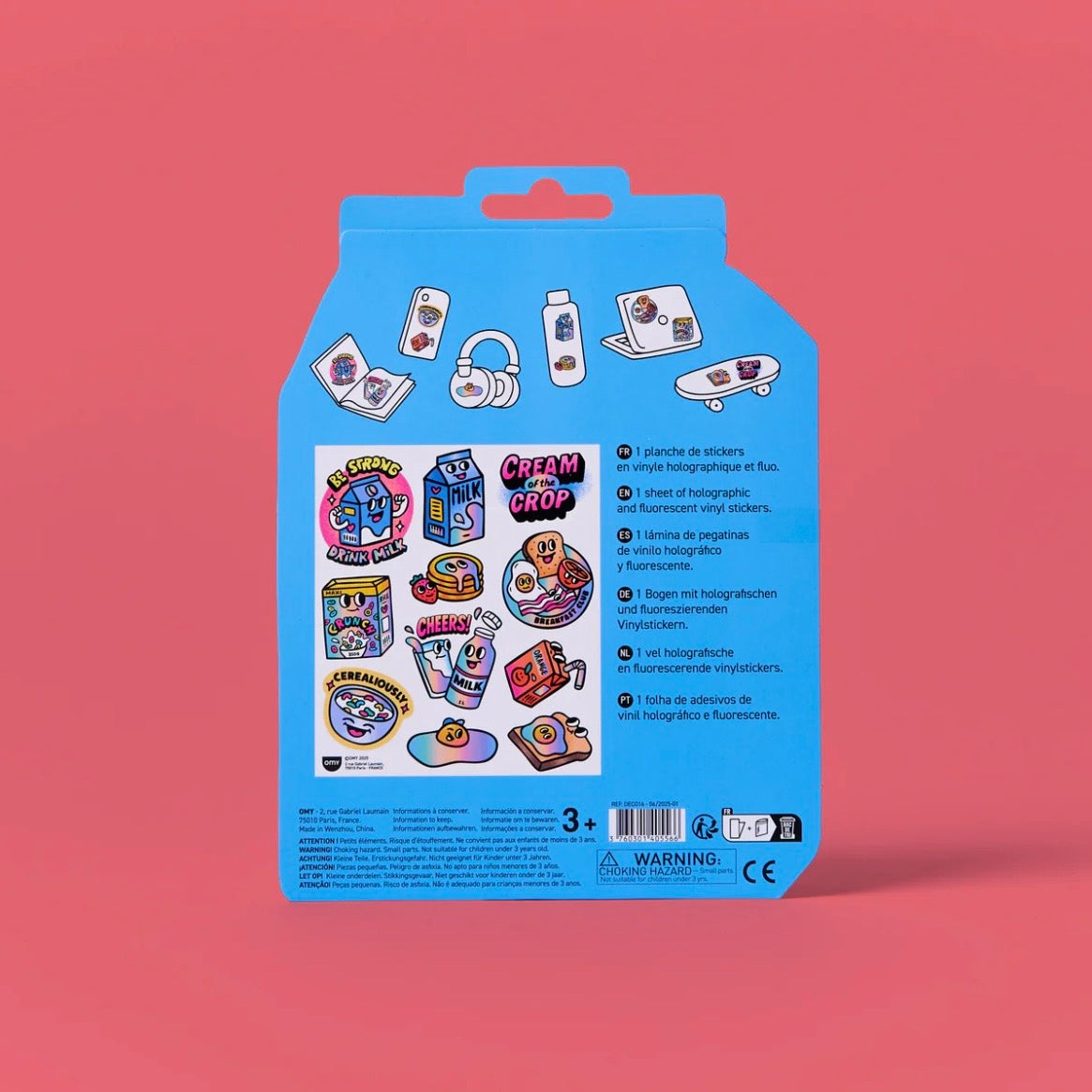 Stickerbogen - Big Milk