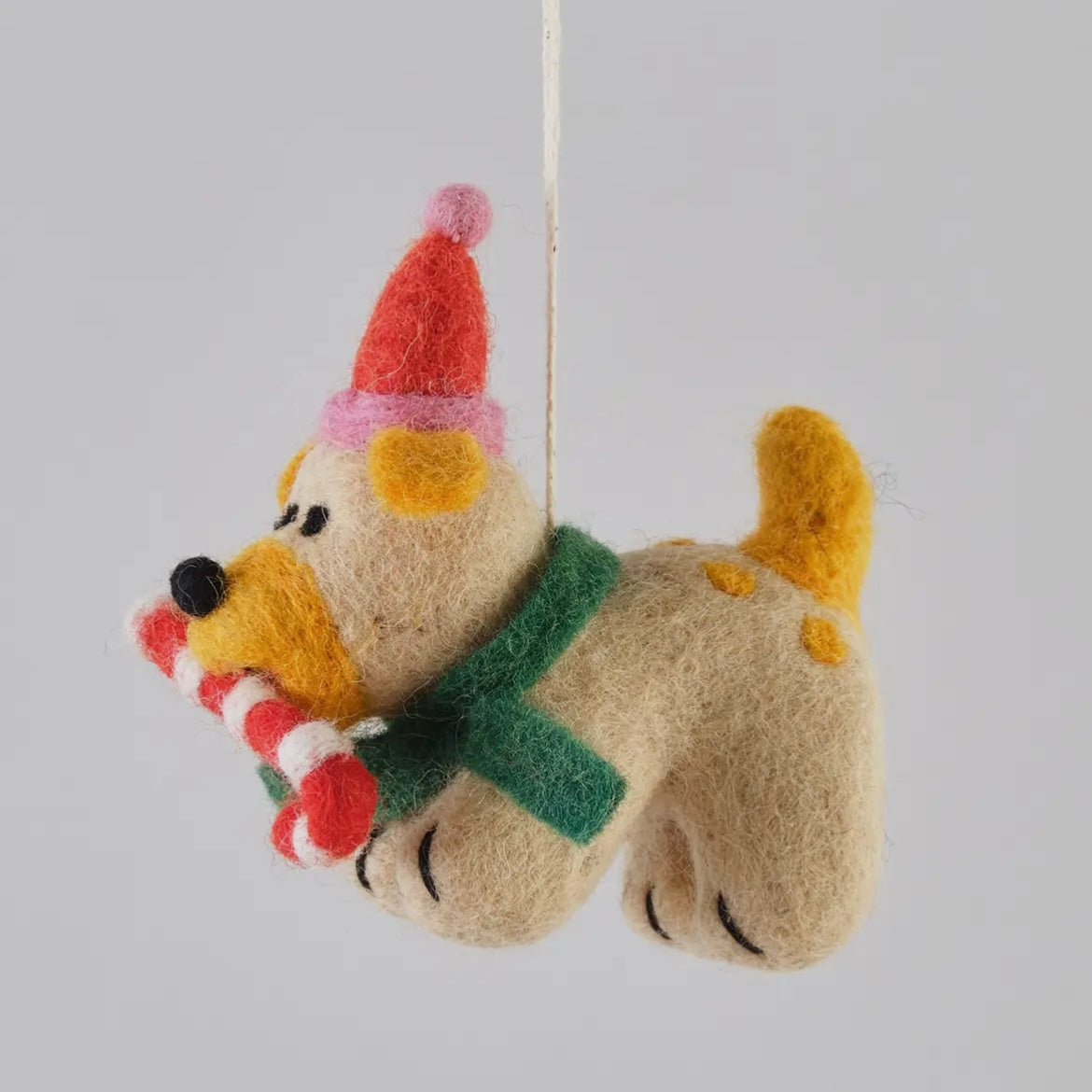 Anhänger aus Filz - Zuckerstange