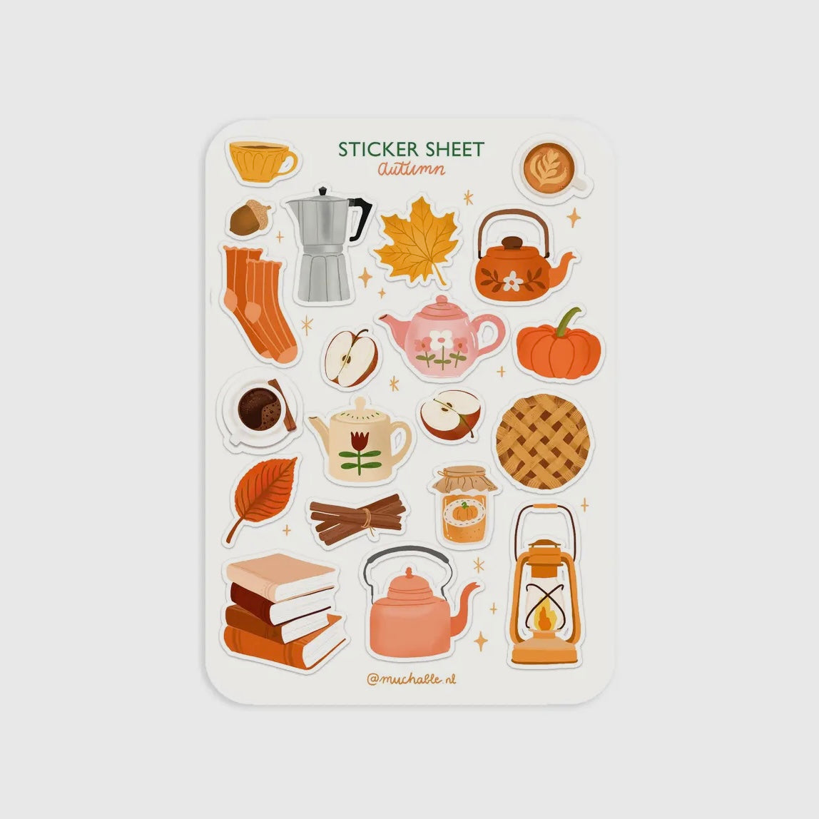 Stickerbogen - Autumn