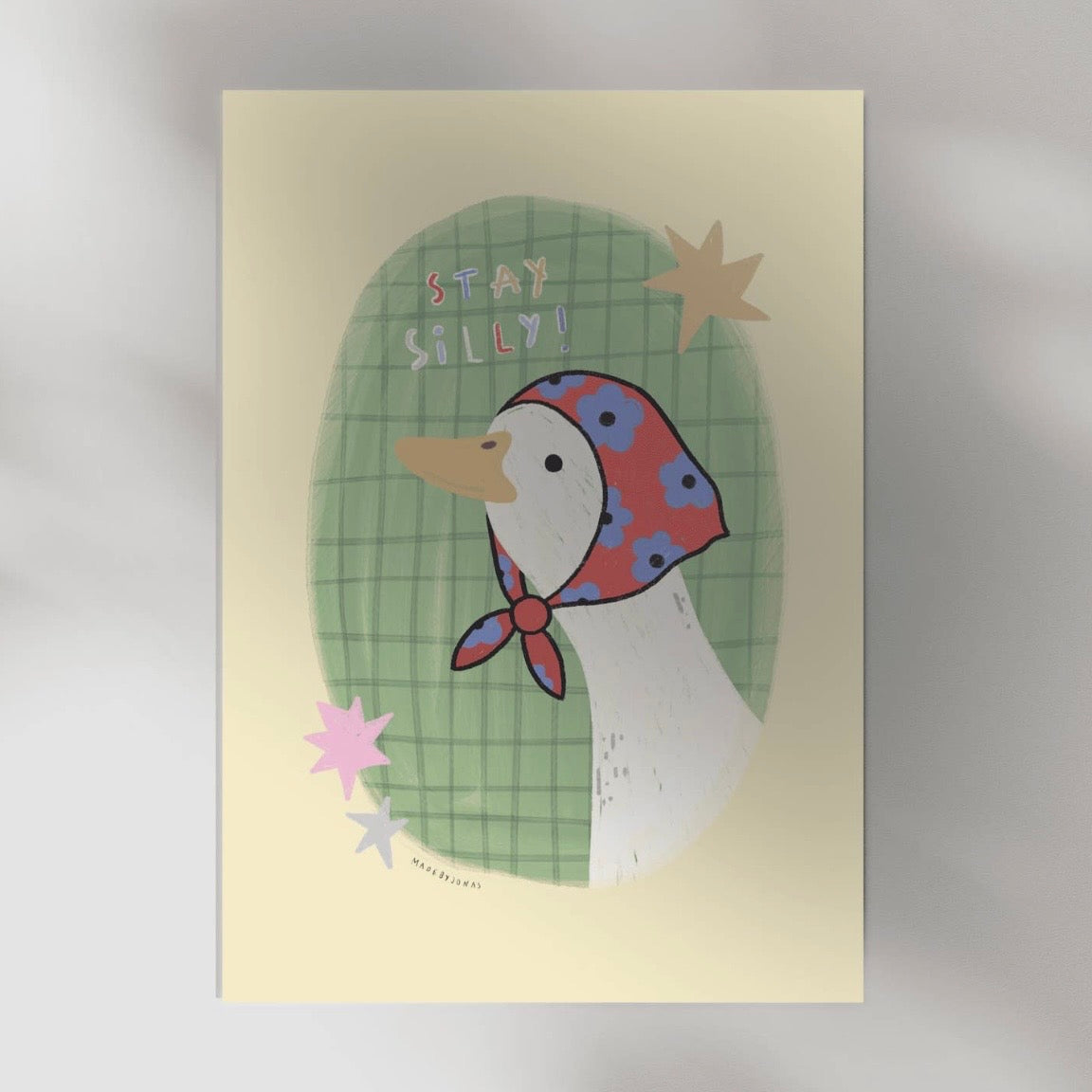 Postkarte - Stay Silly!