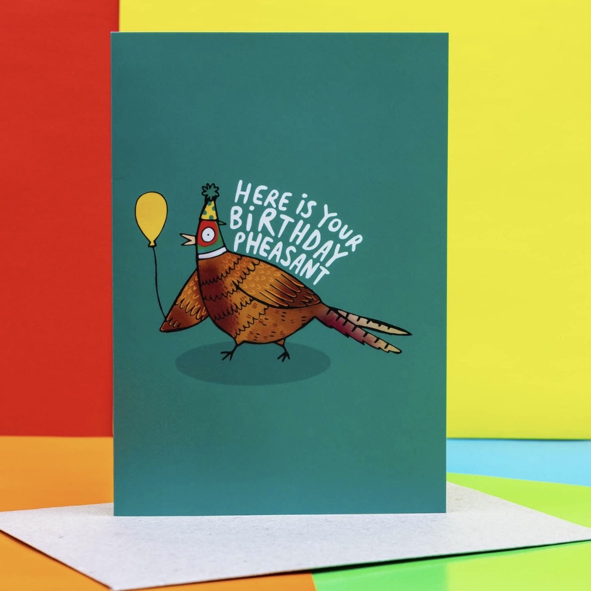 Grußkarte - Birthday Pheasant