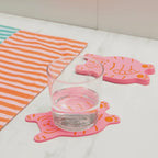 Untersetzer (Set) - Pink Tiger