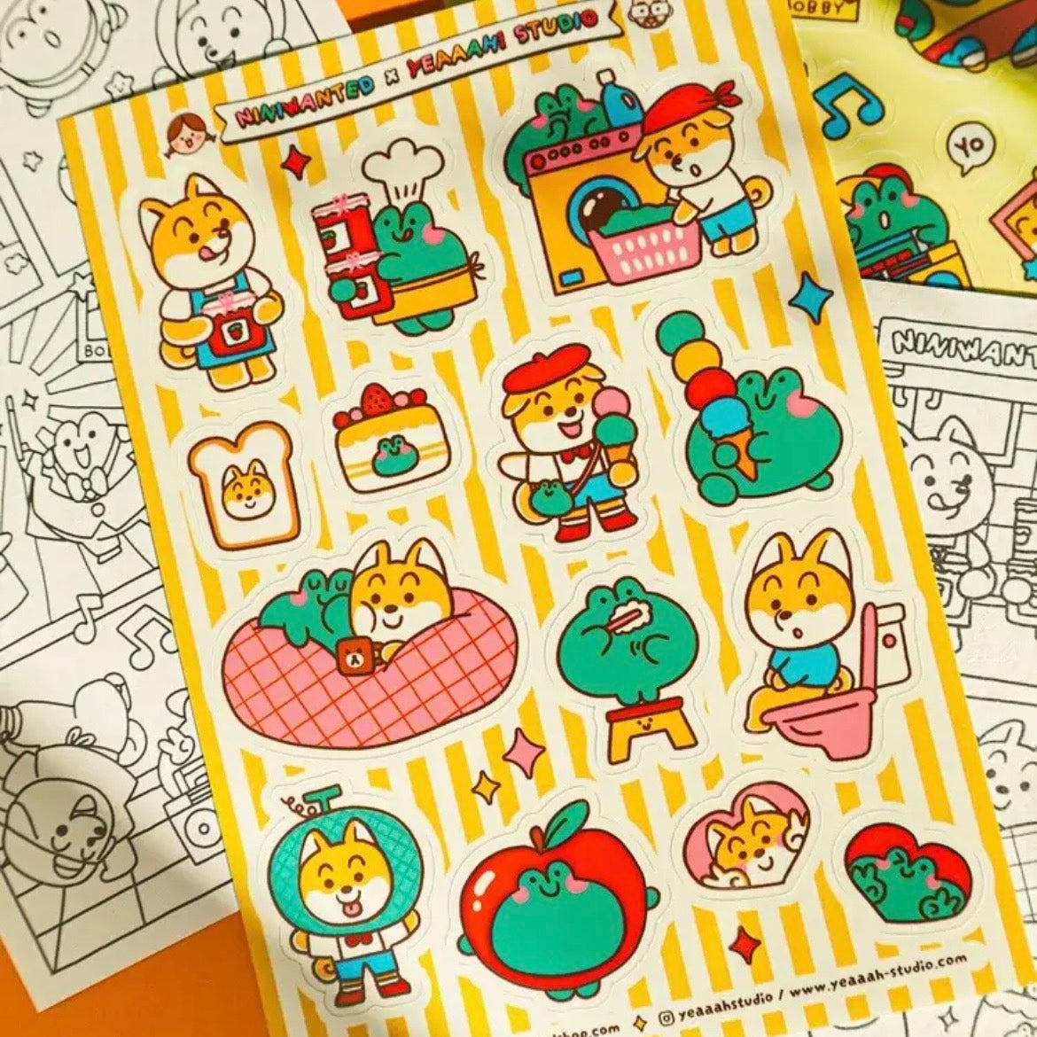 Stickerbogen - Everyday Life