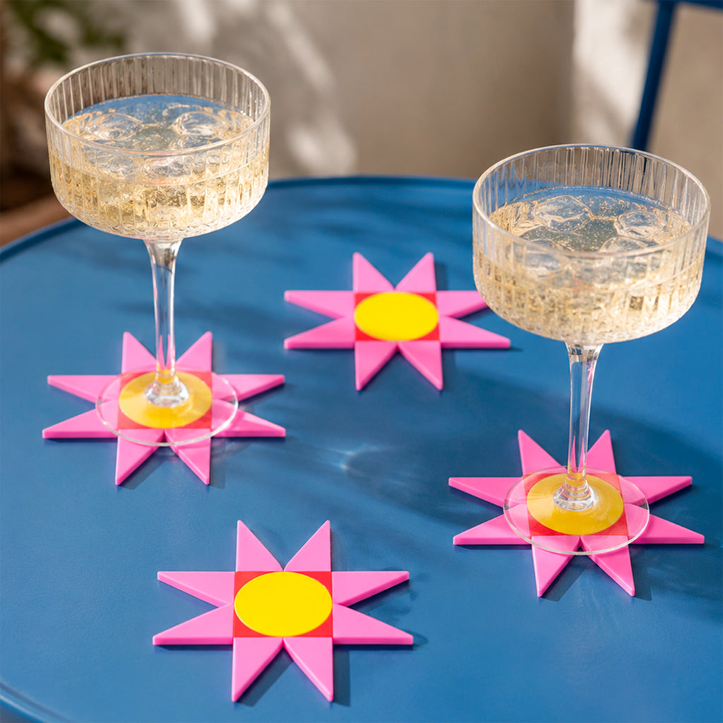 Untersetzer (Set) - Stern