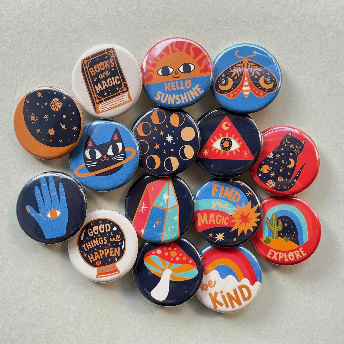 Buttons - Cosmic Magic