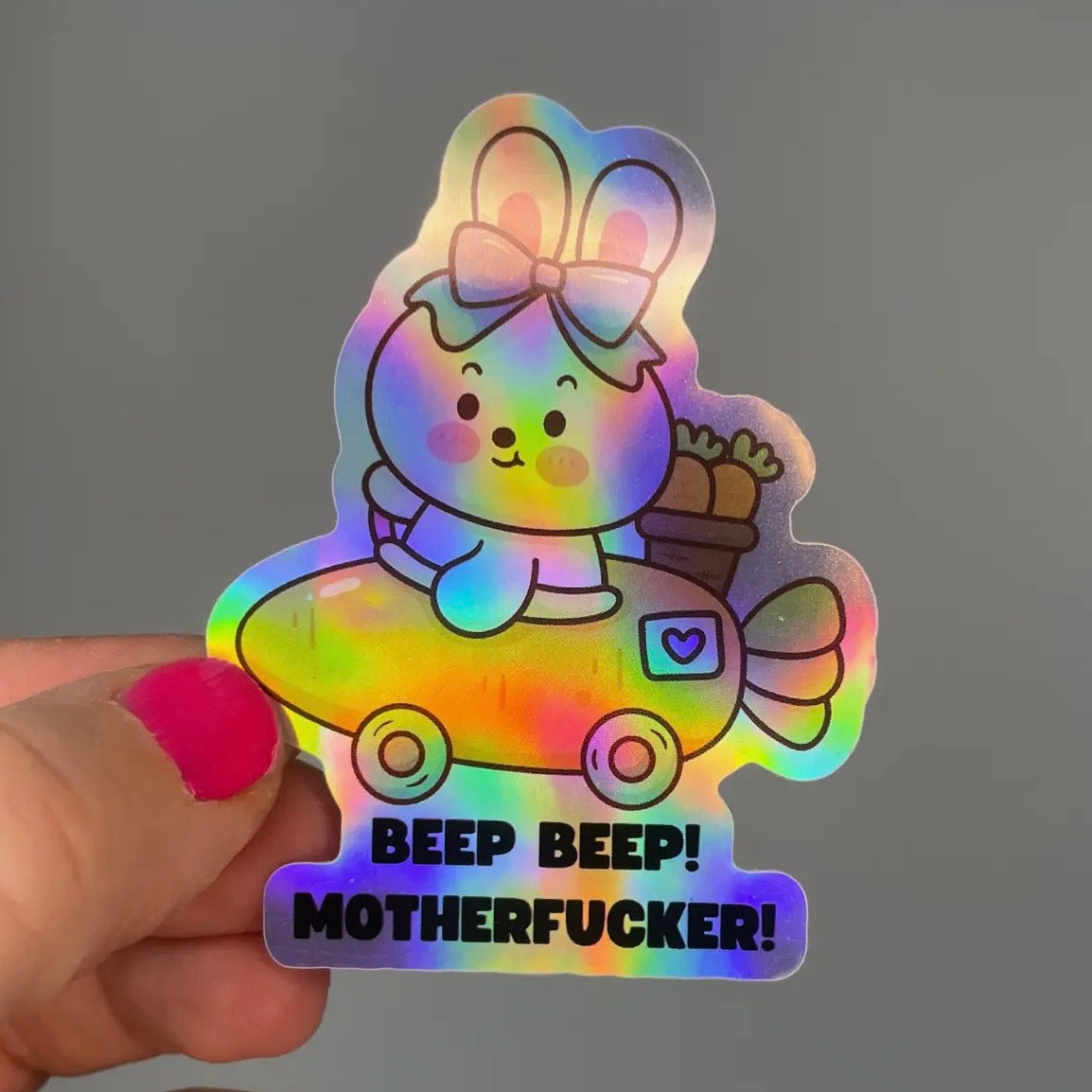 Sticker - Beep Beep! Motherfucker!