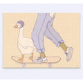 Postkarte - Skating Around
