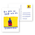 Postkarte - Süßgetränk