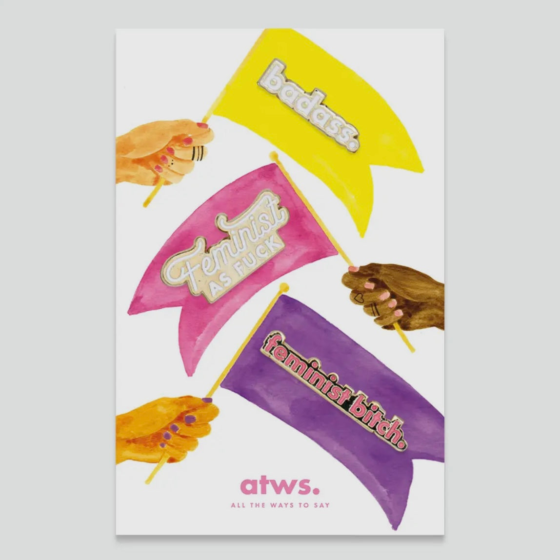 Pin Set - Feminist