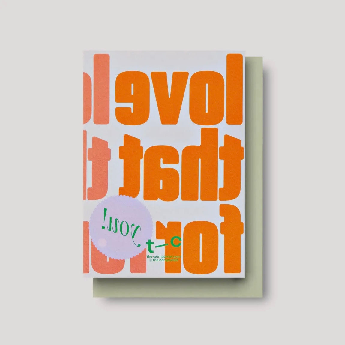 Grußkarte - Love That For You