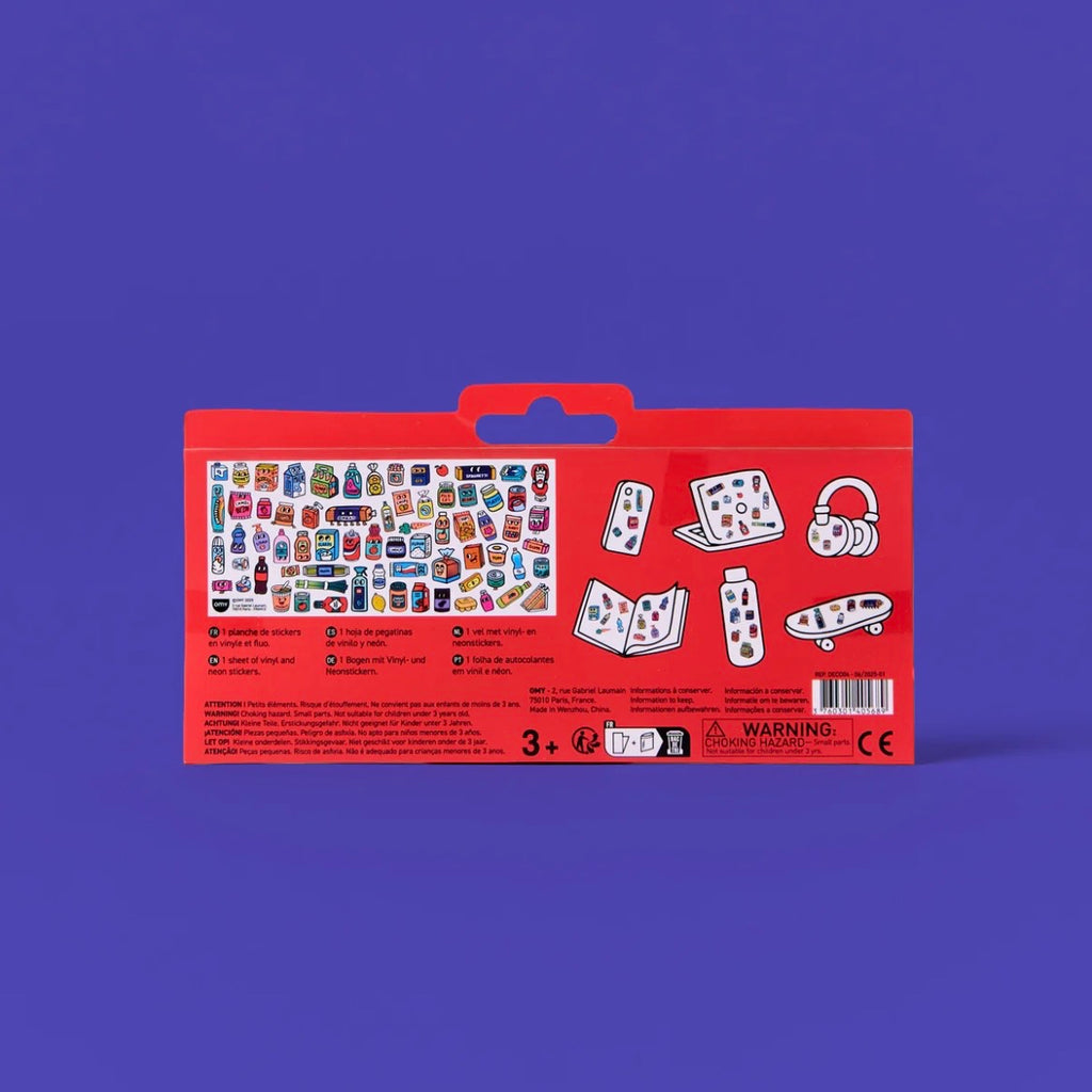 Stickerbogen - Supermarket