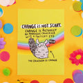 Postkarte - Chinchilla of Change