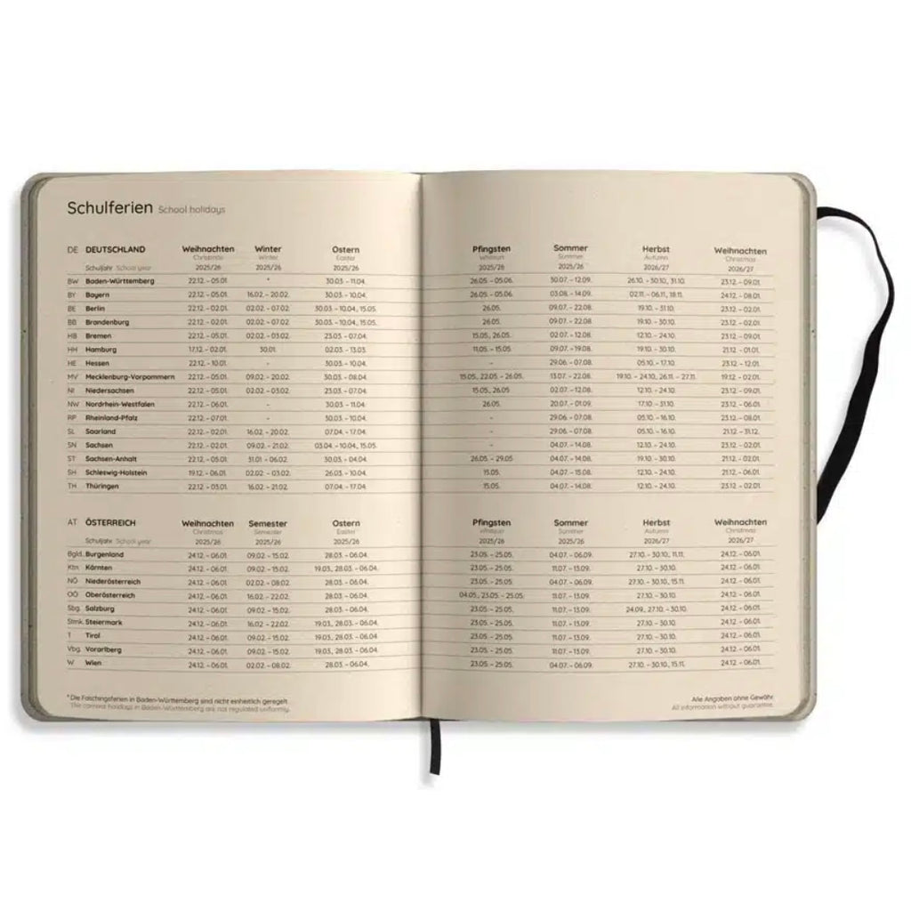 Matabooks 2026 Planer A5 - Laurel