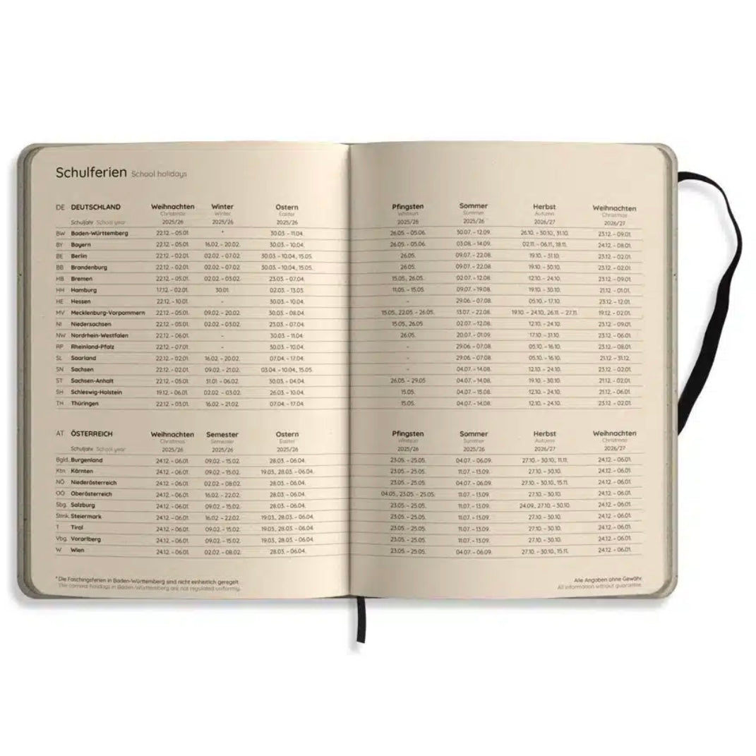 Matabooks 2026 Planer A5 - Laurel