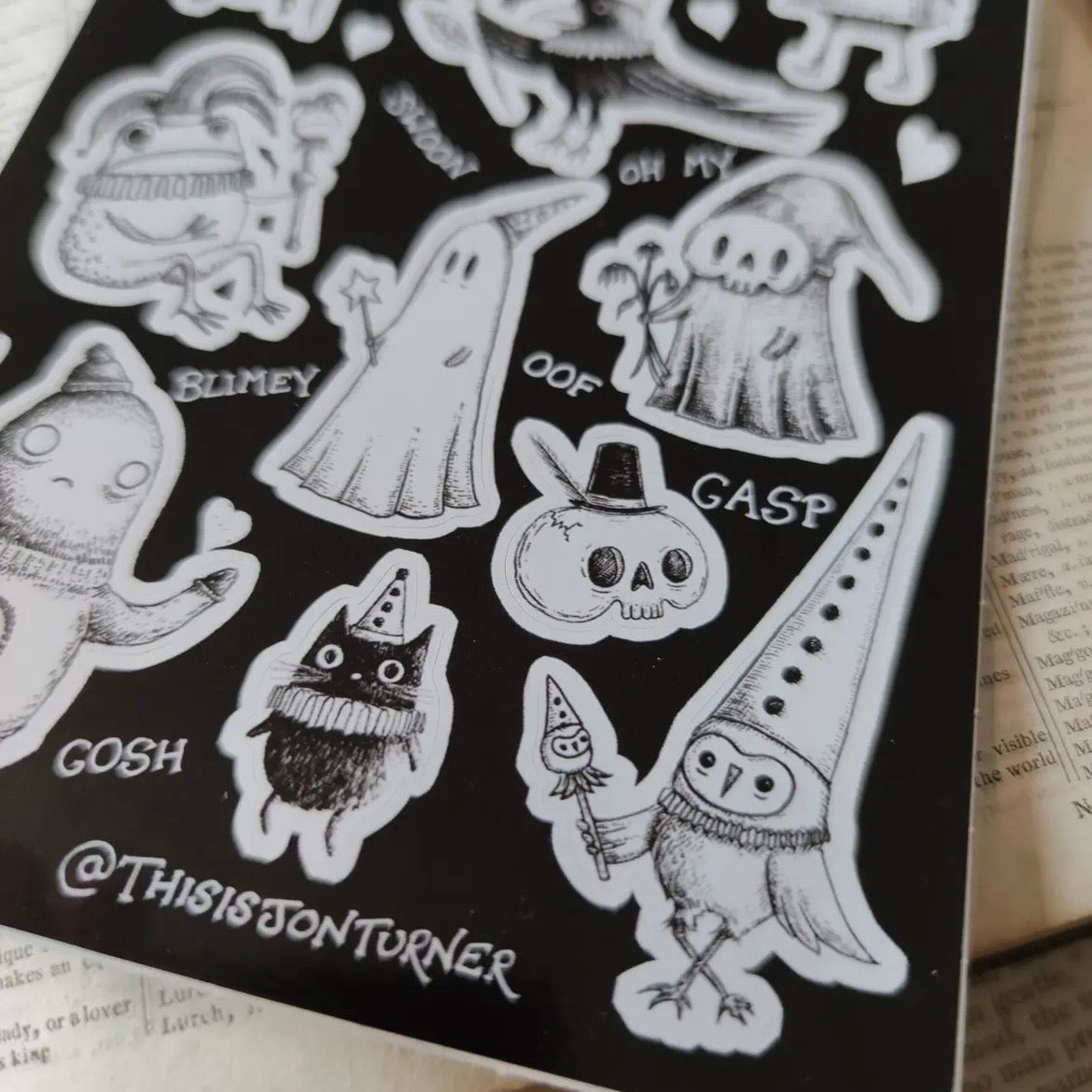 Stickerbogen - Your Boyfriends Are Here