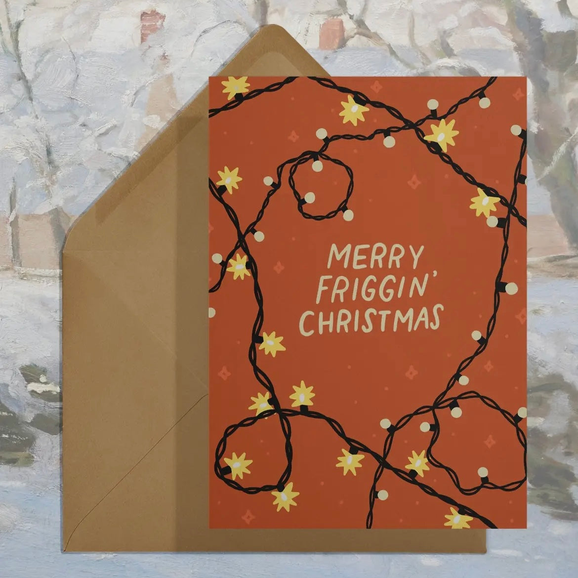 Grußkarte - Merry Friggin Christmas