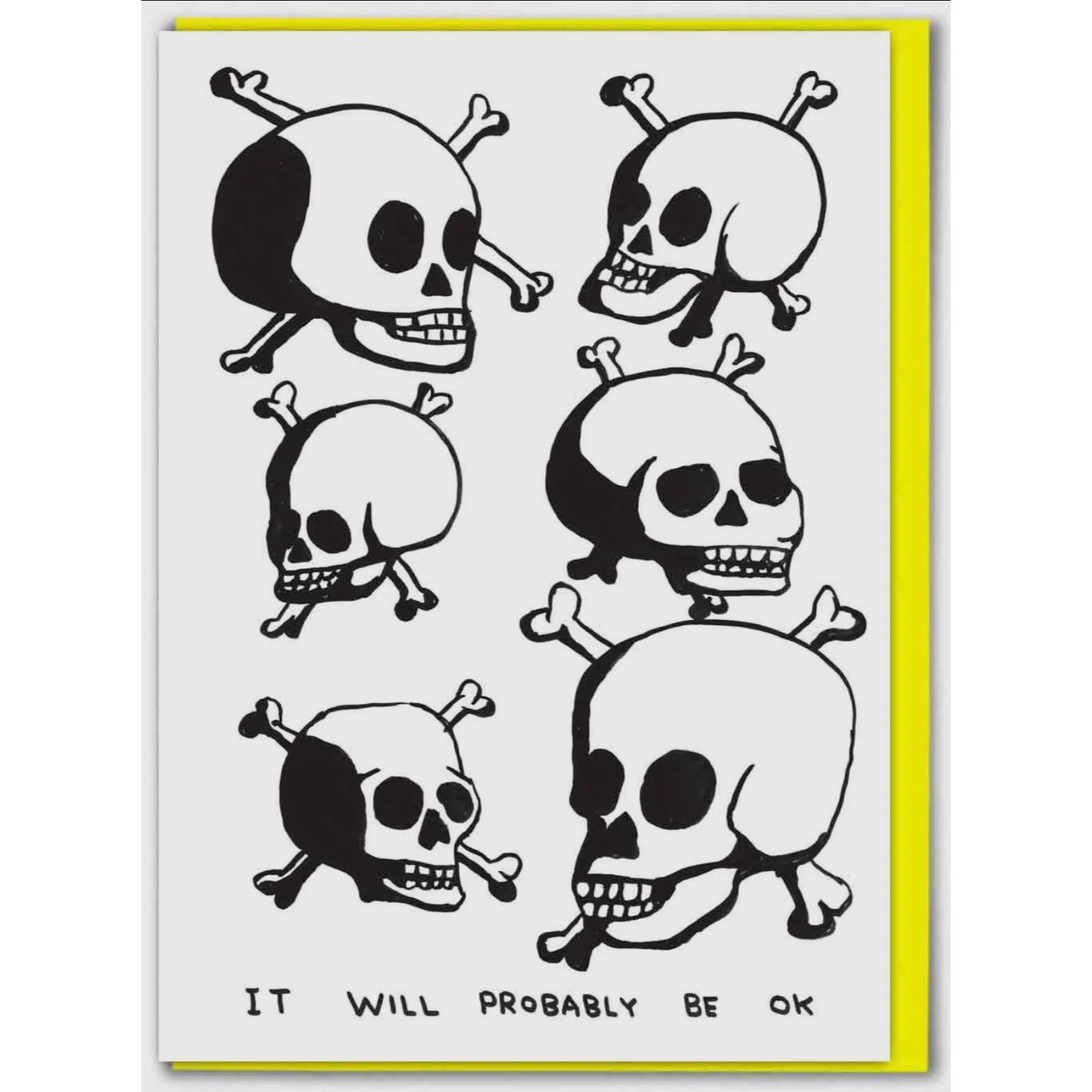 Grußkarte - It Will Probably Be Ok