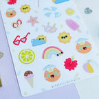 Stickerbogen - Summer Party