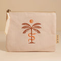 Besticke Cordtasche S - Beige