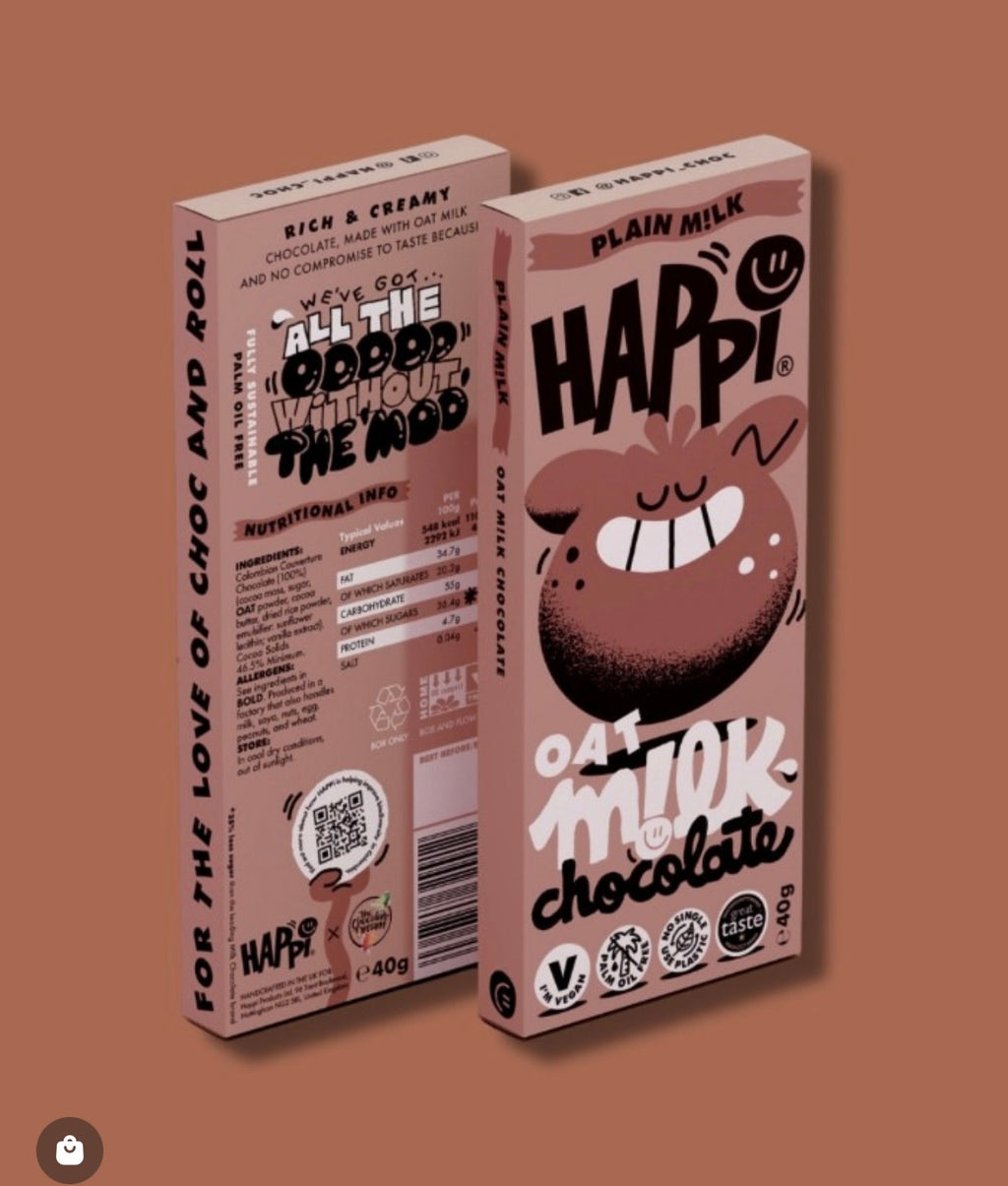 Happi Chocolate - Plain Oat Milk