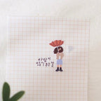 Stickerbogen - Rainy Day