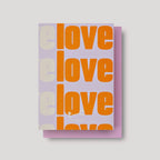 Grußkarte - Love Love Love You
