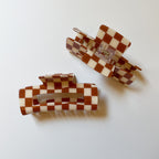 Haarspange - Checkerboard