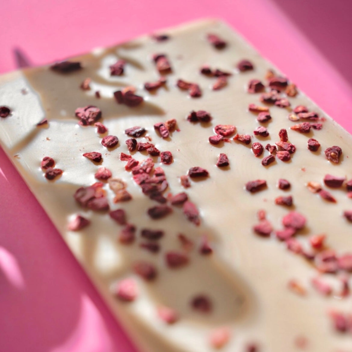 Happi Chocolate - White Raspberry