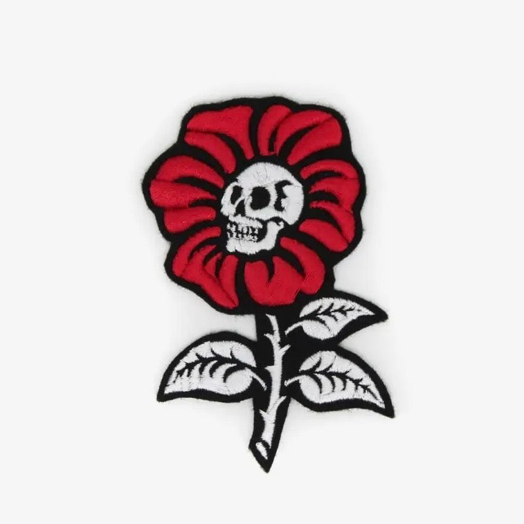 Patch - Skull Flower
