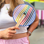 Pai Pai Fächer - Streifen