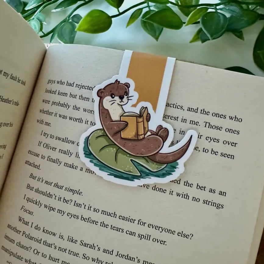 Magnetisches Lesezeichen - Otter