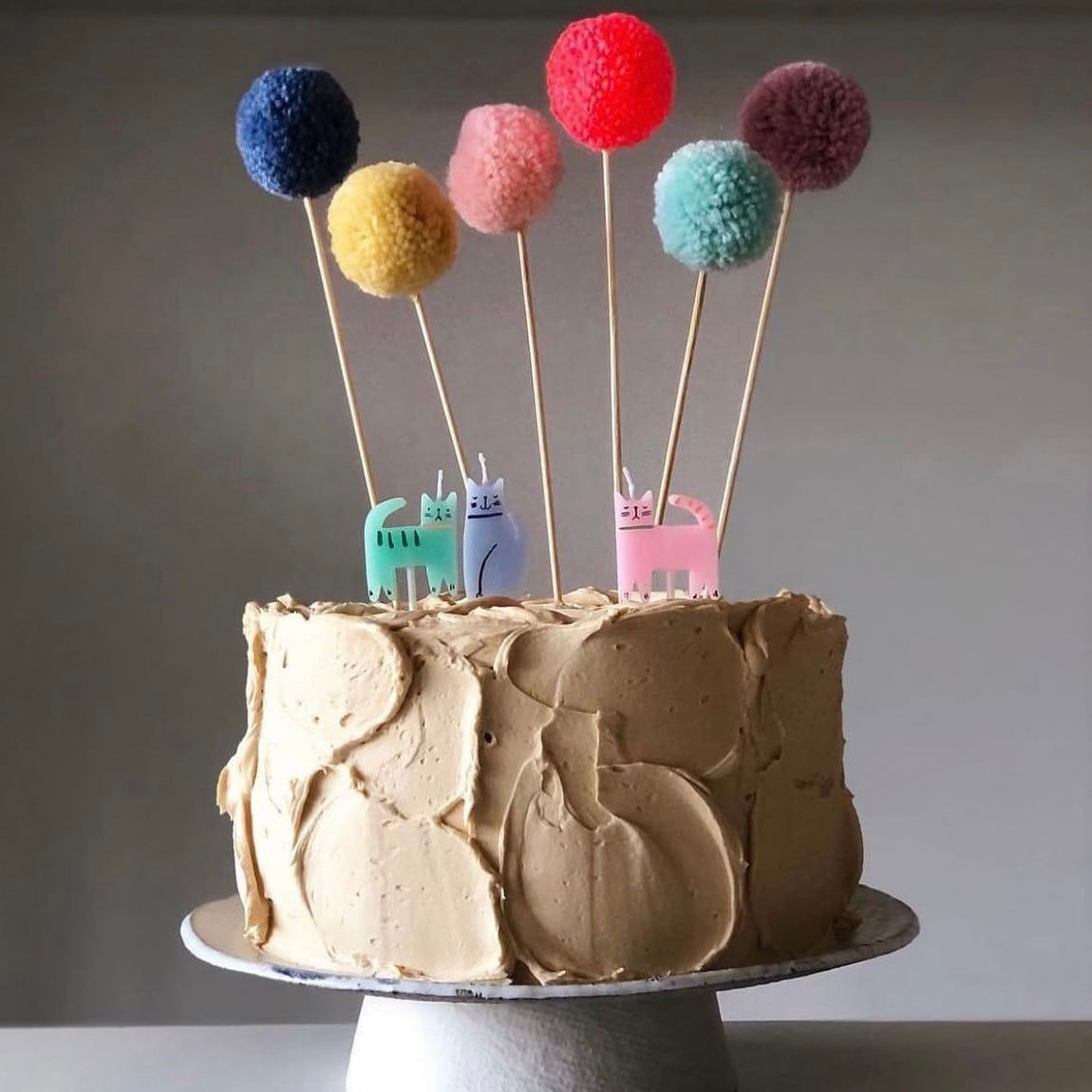 Kuchenkerzen - Katzen