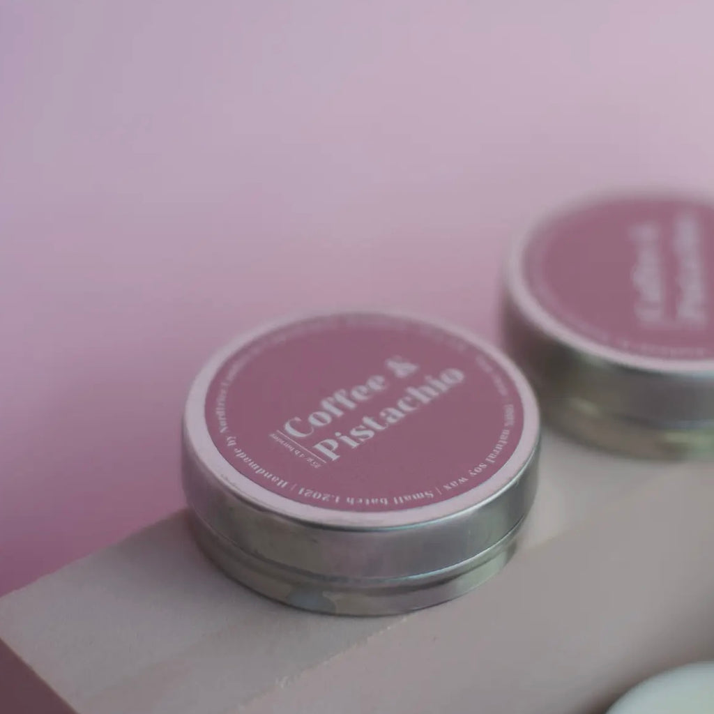 Duftkerze Mini - Coffee & Pistachio