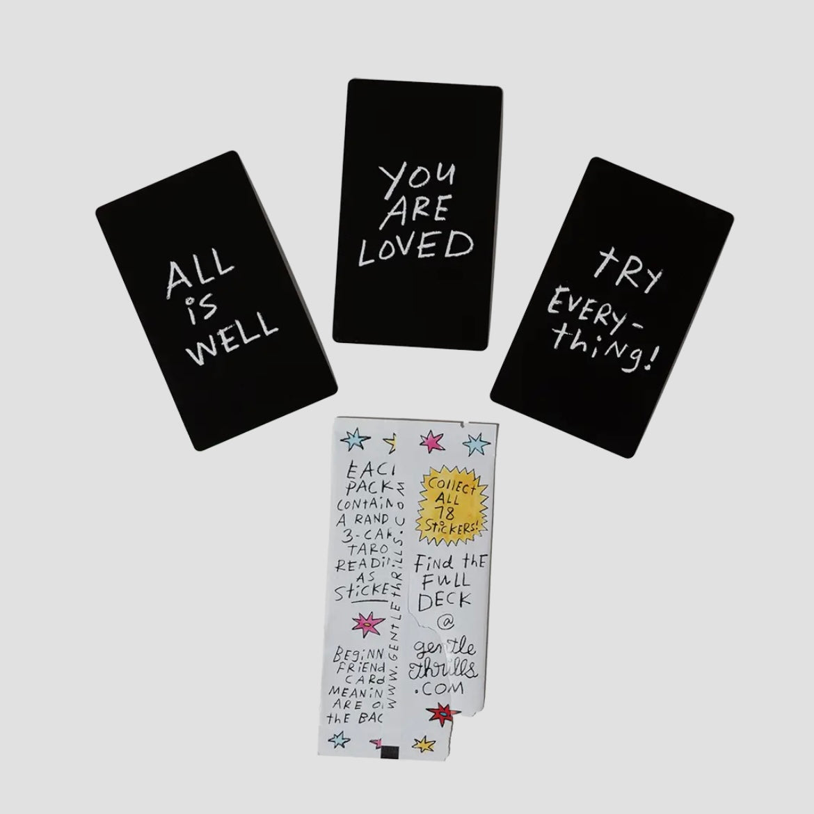 Aufkleber Set - Tarot Orakel - Blind Bag