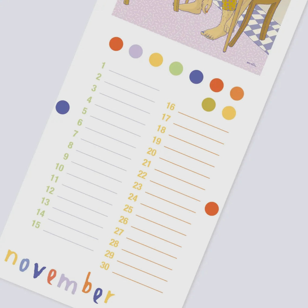 Geburtstagkalender - Happy Happy