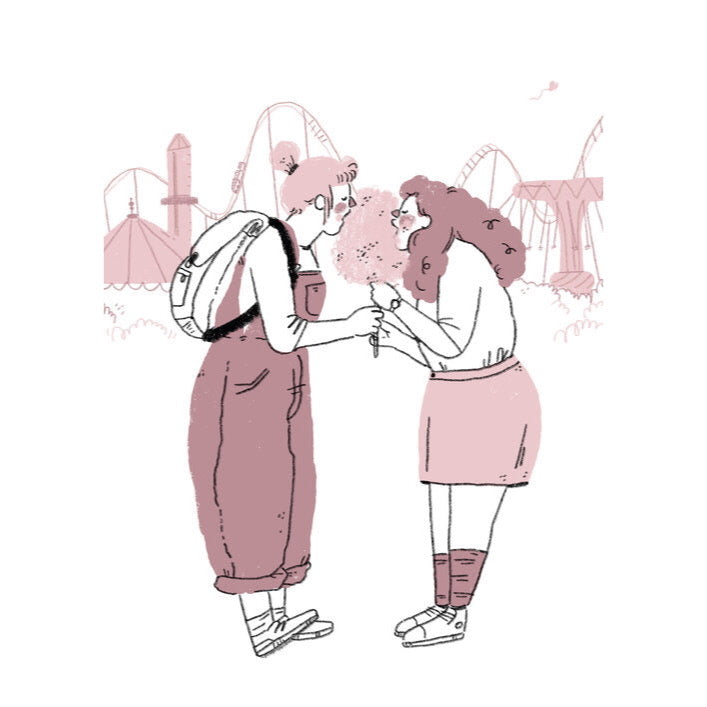 Postkarte - Fun Fair