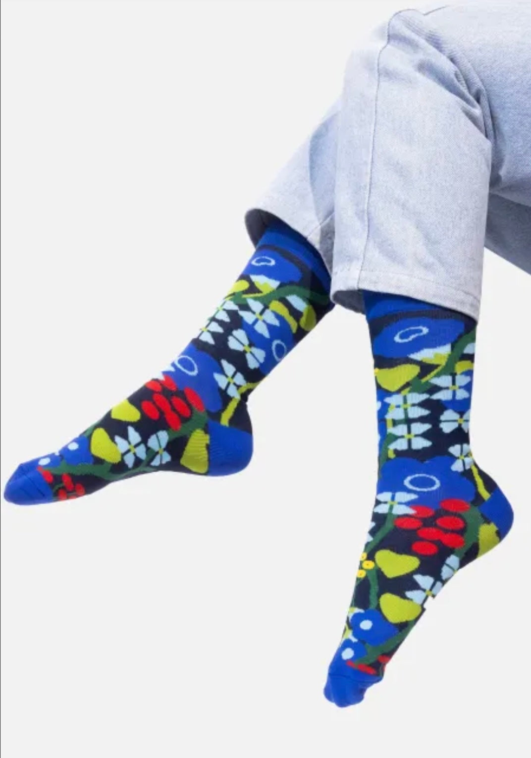 Socken - Blumenwiese
